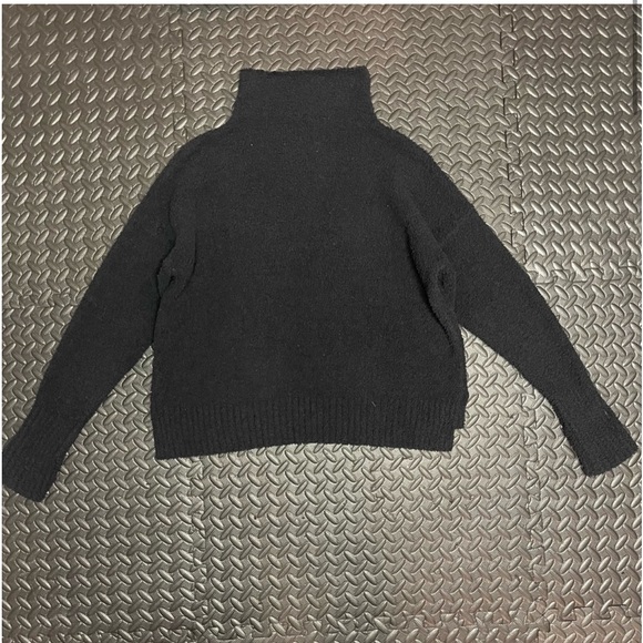 UGG Ylonda Sweater Turtleneck Textured Oversized Winter Size Large Black - Picture 2 of 5